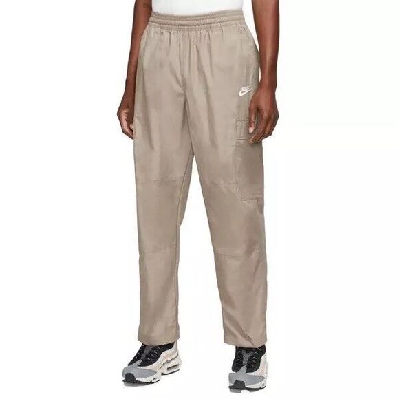 Nike Mens Sportswear Cargo Pants Woven Unlined Utility Size 2XL Tan DD5207-250 - Picture 1 of 4